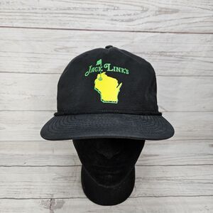 Jack Link's Golf Tournament Wisconsin Richardson Snapback Hat Black